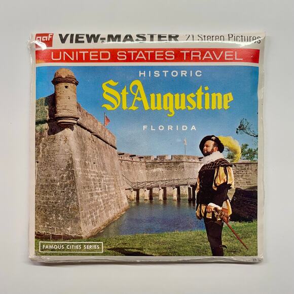 NEW SEALED View-Master 1970s US Travel St. Augustine Florida (A981) - Picture 1 of 3
